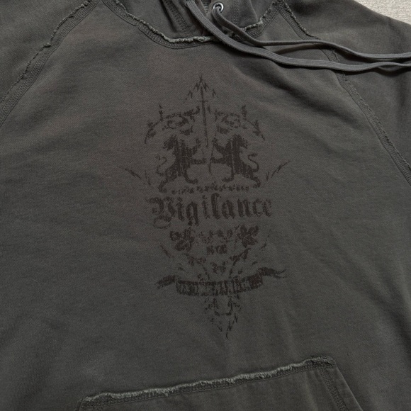 Vintage Express Distressed Hoodie - Picture 7 of 8